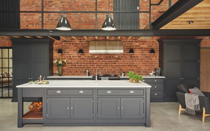 Industrial-Style Shaker Kitchen – Warehouse Home