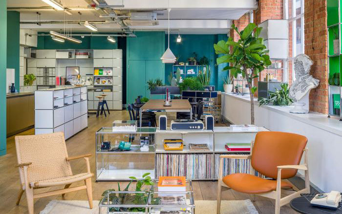 USM Unveils New London Showroom Warehouse Home