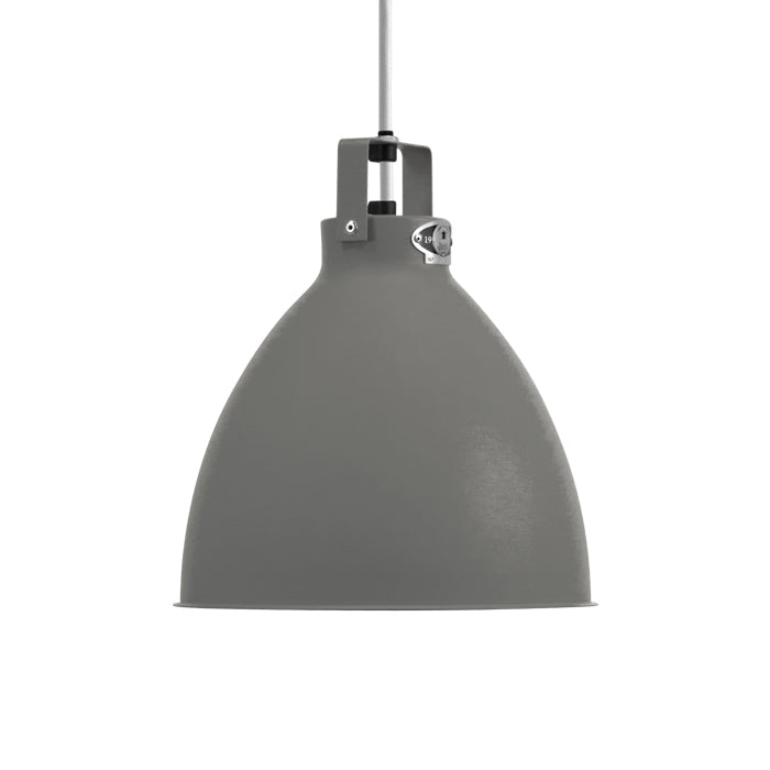 Jielde Augustin medium pendant light in mouse grey cast metal from Warehouse Home