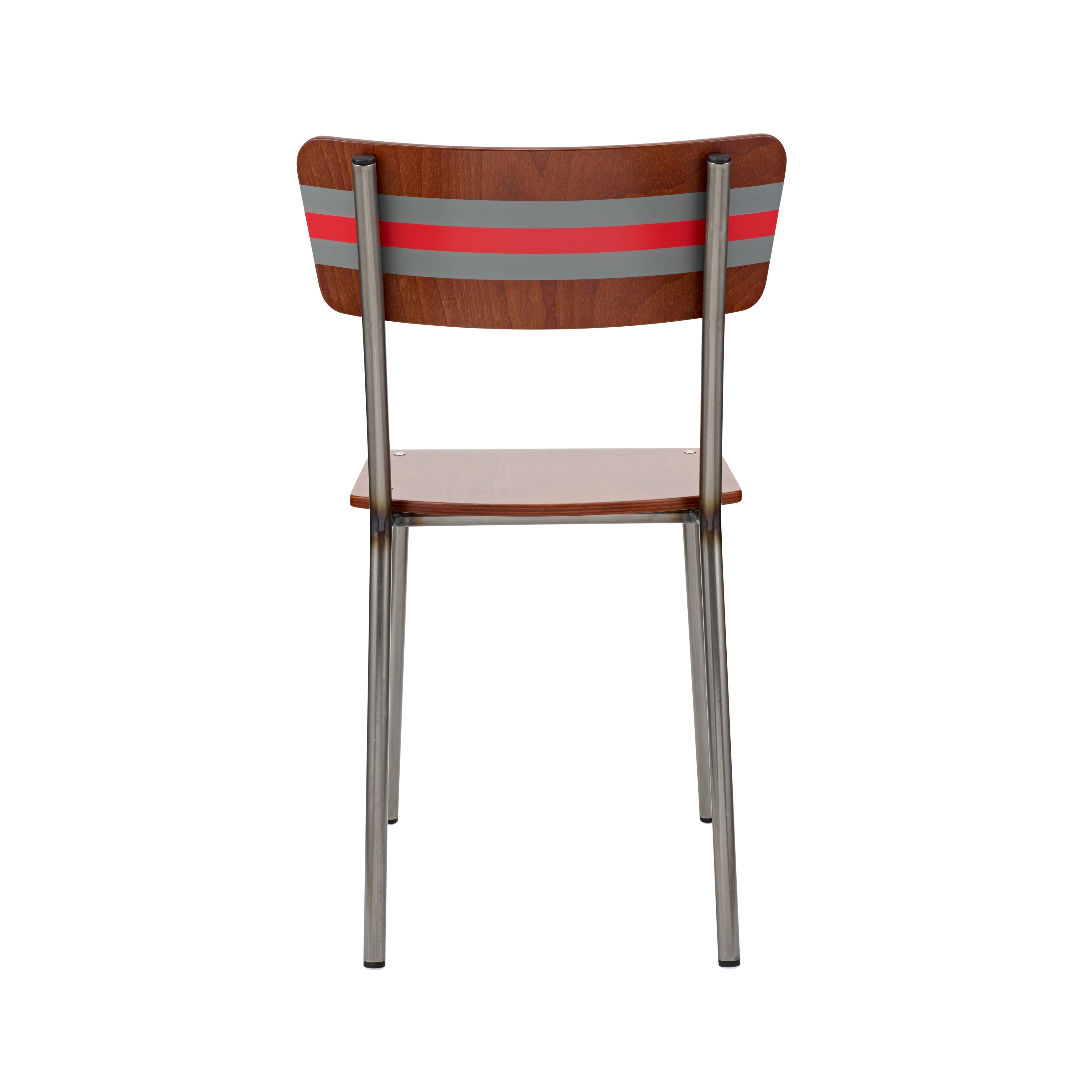 the-classic-british-school-chair-is-revisited-in-rich-mahogany-and-contemporary-stripe