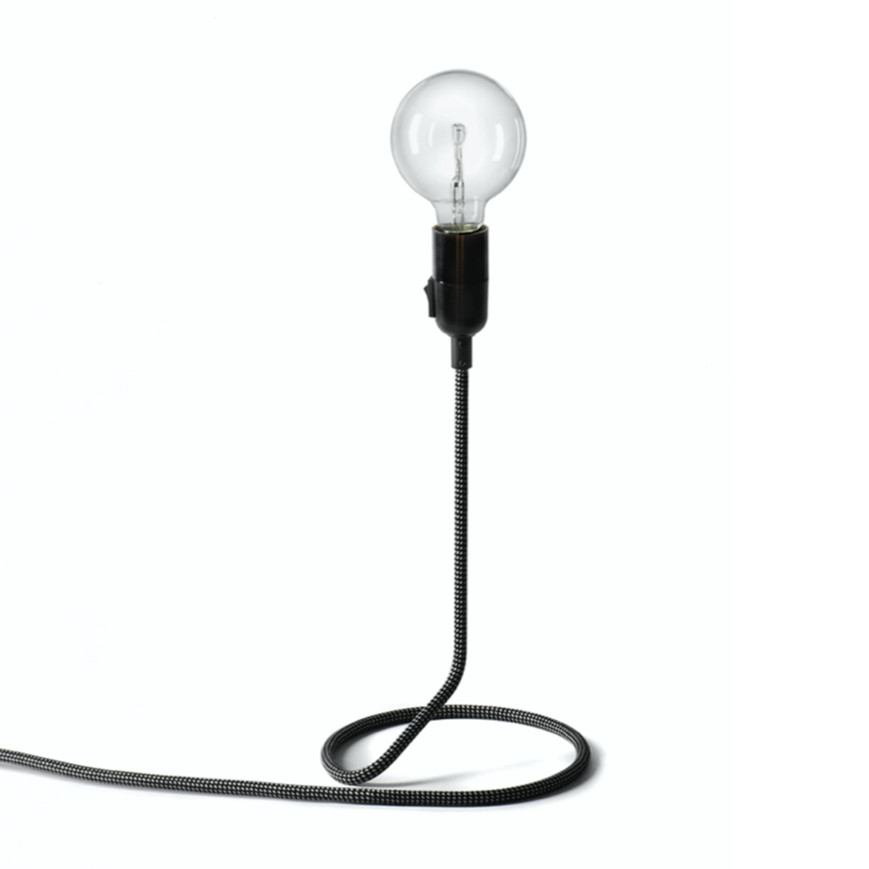 Warehouse Home and Design House Stockholm Black Cord Lamp For Sale