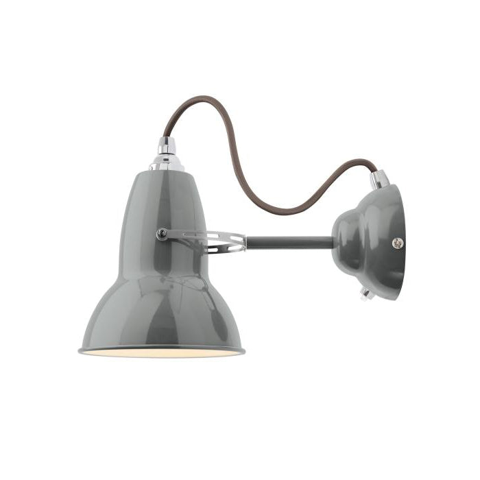 Anglepoise Original 1227 short wall light in dove grey from Warehouse Home 