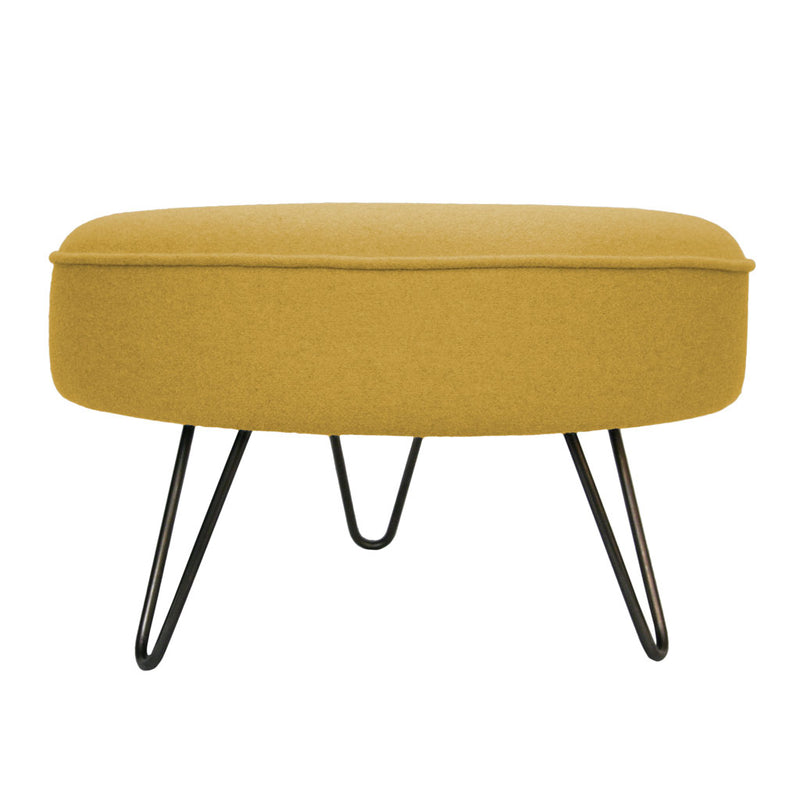 Large Hairpin Leg Footstool 4 Colours