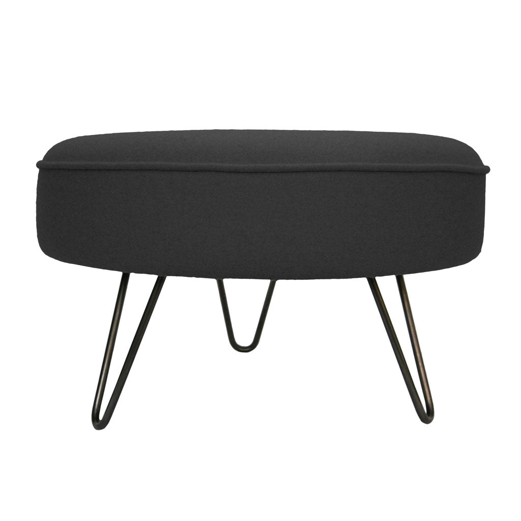 Large Hairpin Leg Footstool - 4 Colours
