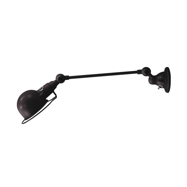 Jielde Signal one arm adjustable wall light in black from Warehouse Home
