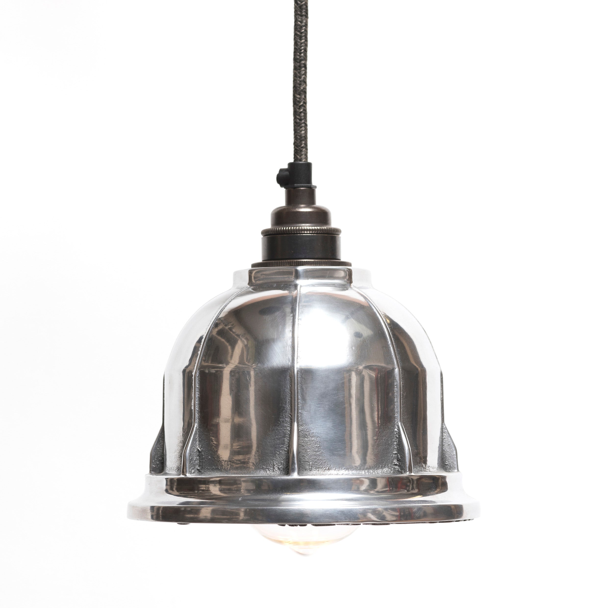 The Rag & Bone Man hand polished Pattern #3 Meter pendant lamp from Warehouse Home