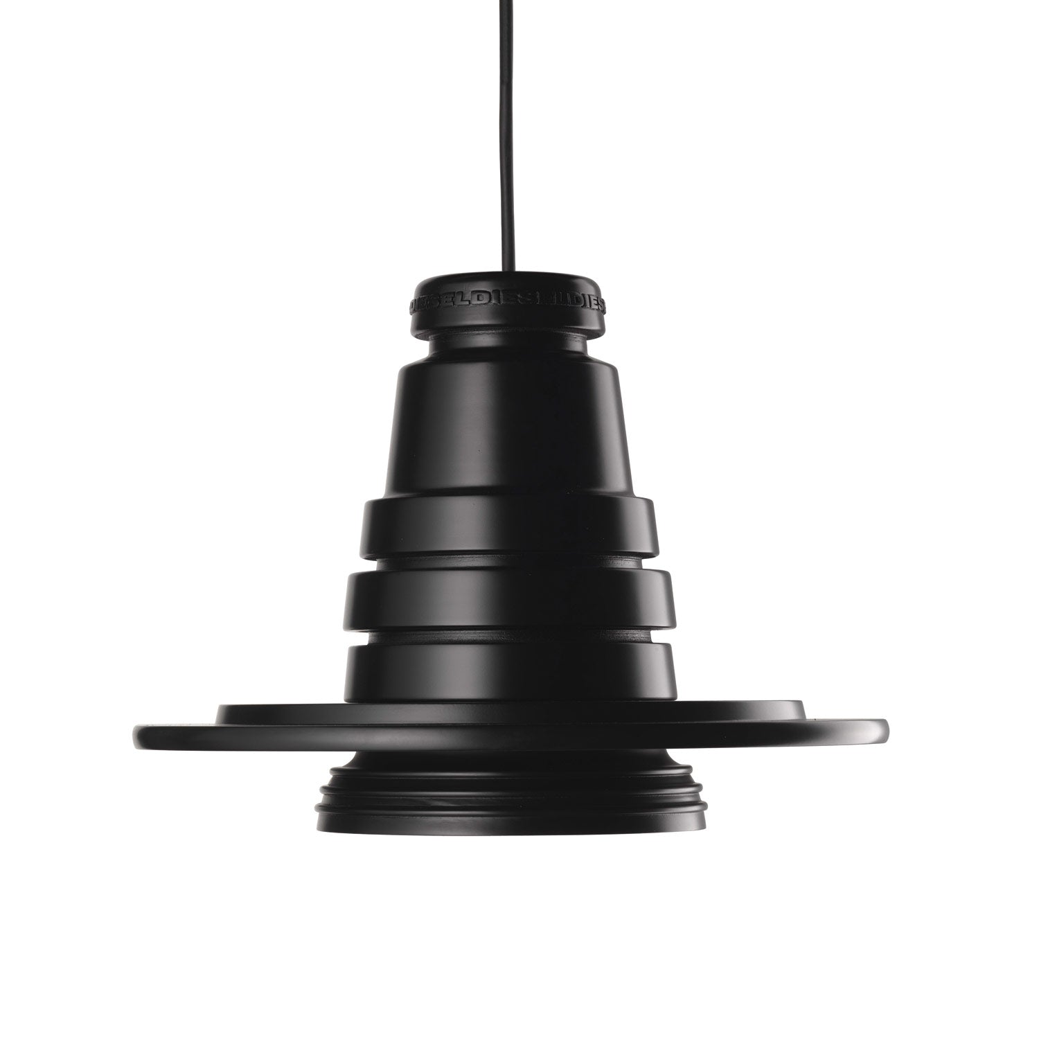 Diesel With Foscarini large Tool pendant light in black from Warehouse Home